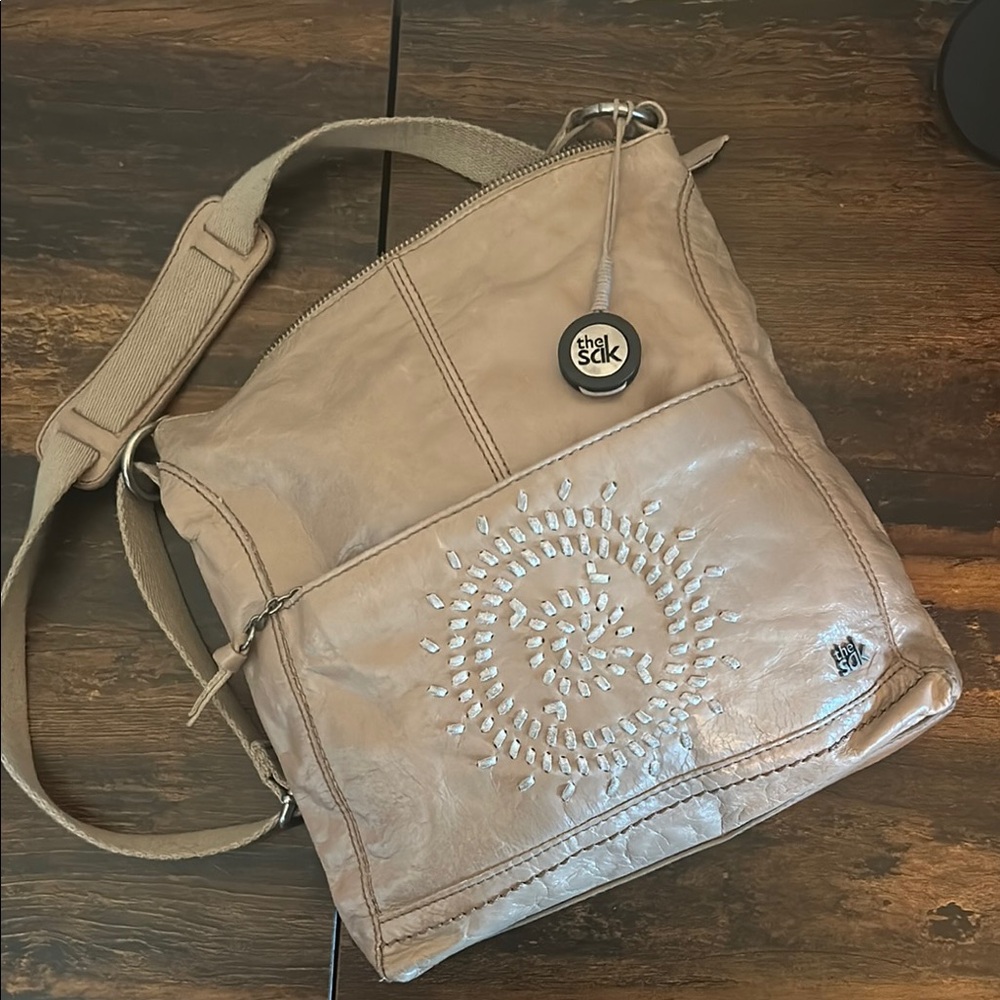 The Sak Tan Crossbody Bag